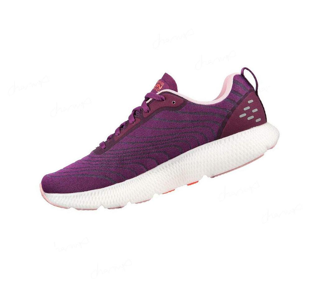 Zapatillas Deportivos Skechers GO RUN 8 - Bionic Mujer Moradas Rosas | T13AS_AR