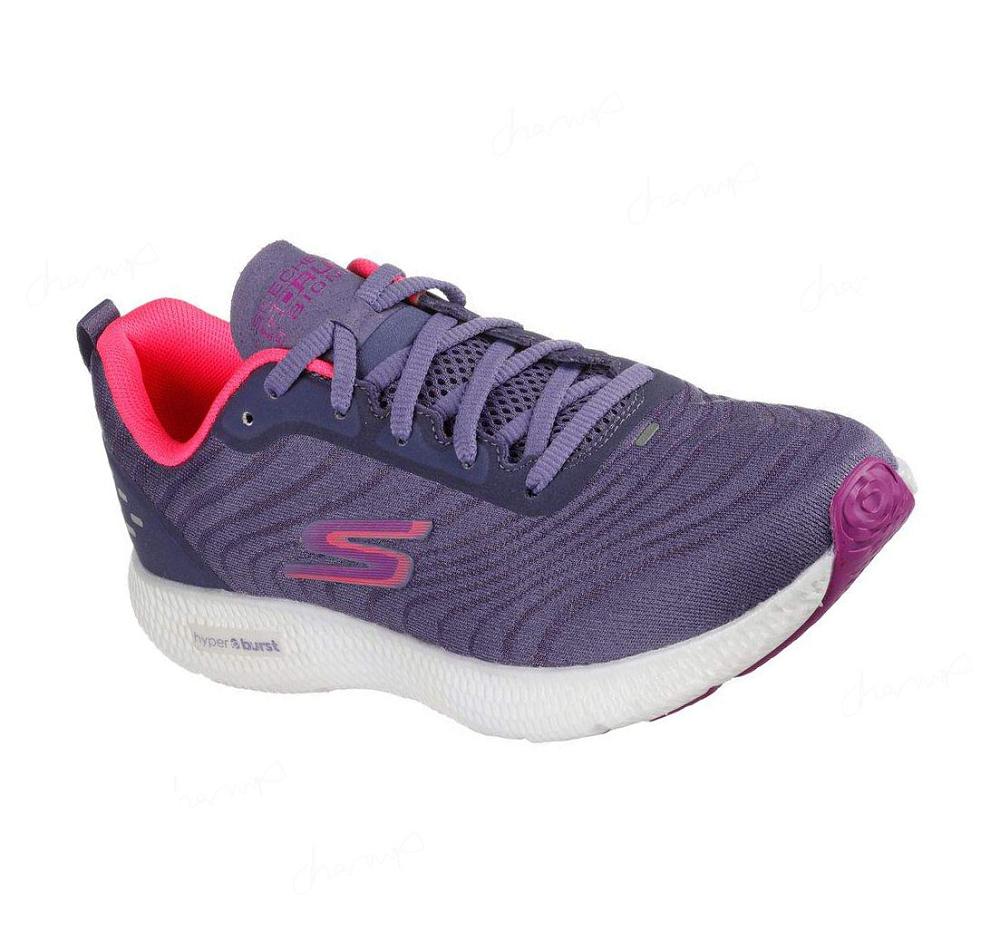 Zapatillas Deportivos Skechers GO RUN 8 - Bionic Mujer Moradas | T1AAR_AR