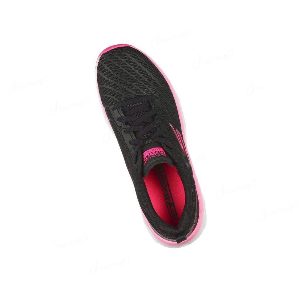 Zapatillas Deportivos Skechers GO RUN Balance 2 Mujer Negras Rosas | 5298R_AR