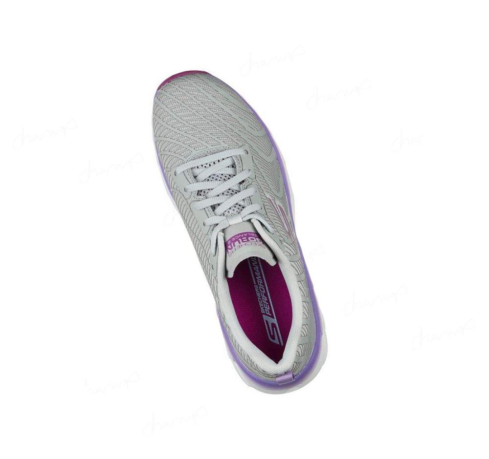 Zapatillas Deportivos Skechers GO RUN Balance 2 Mujer Gris Moradas | 5323E_AR