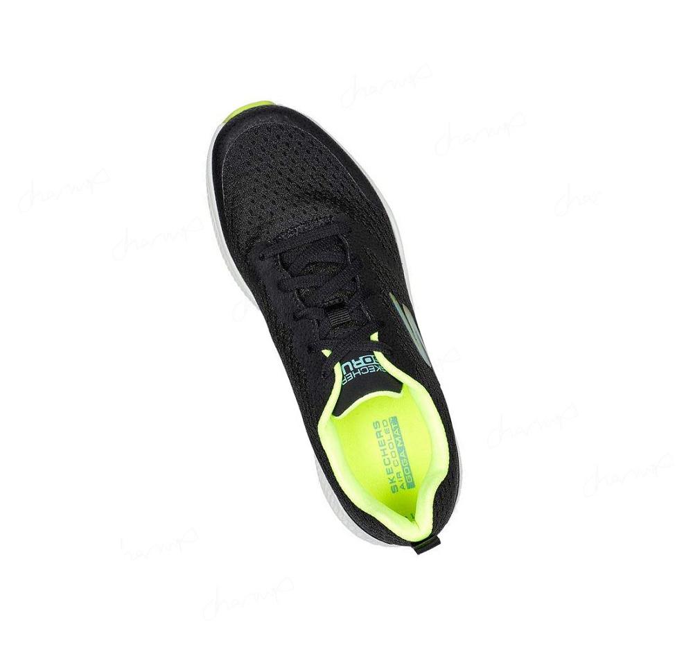 Zapatillas Deportivos Skechers GO RUN Consistent - Intensify-X Mujer Negras Verde | A298S_AR