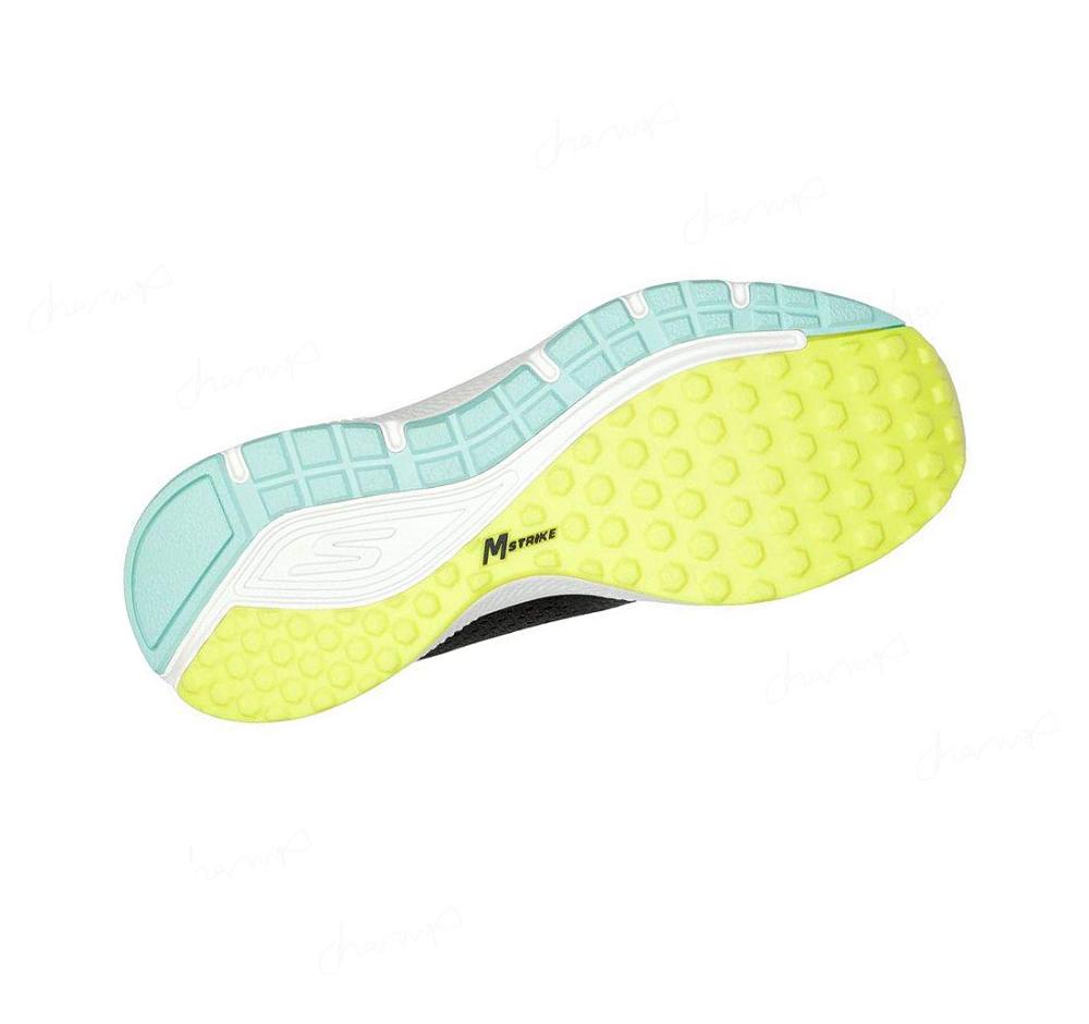 Zapatillas Deportivos Skechers GO RUN Consistent - Intensify-X Mujer Negras Verde | A298S_AR