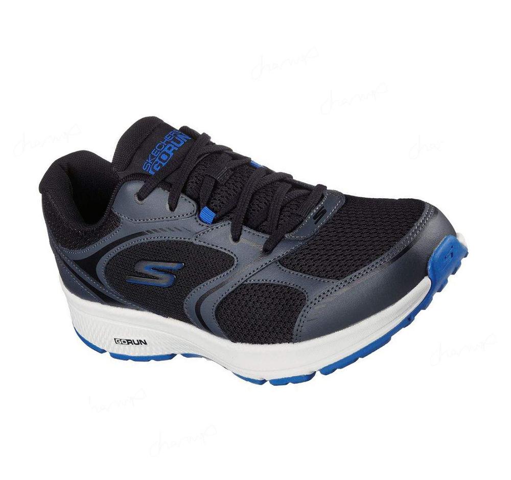 Zapatillas Deportivos Skechers GO RUN Consistent - Specie Hombre Negras Azules | A612S_AR