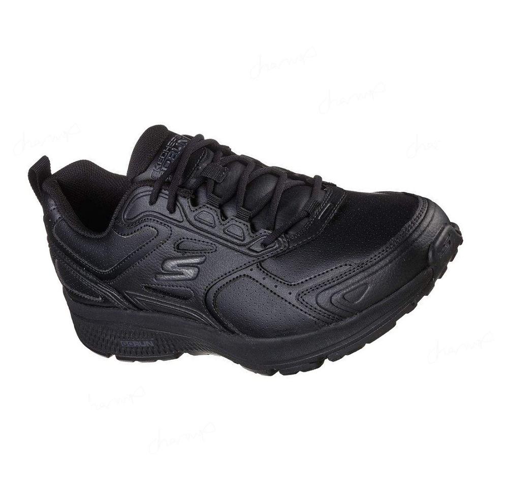 Zapatillas Deportivos Skechers GO RUN Consistent - Up Time Hombre Negras | A6393_AR