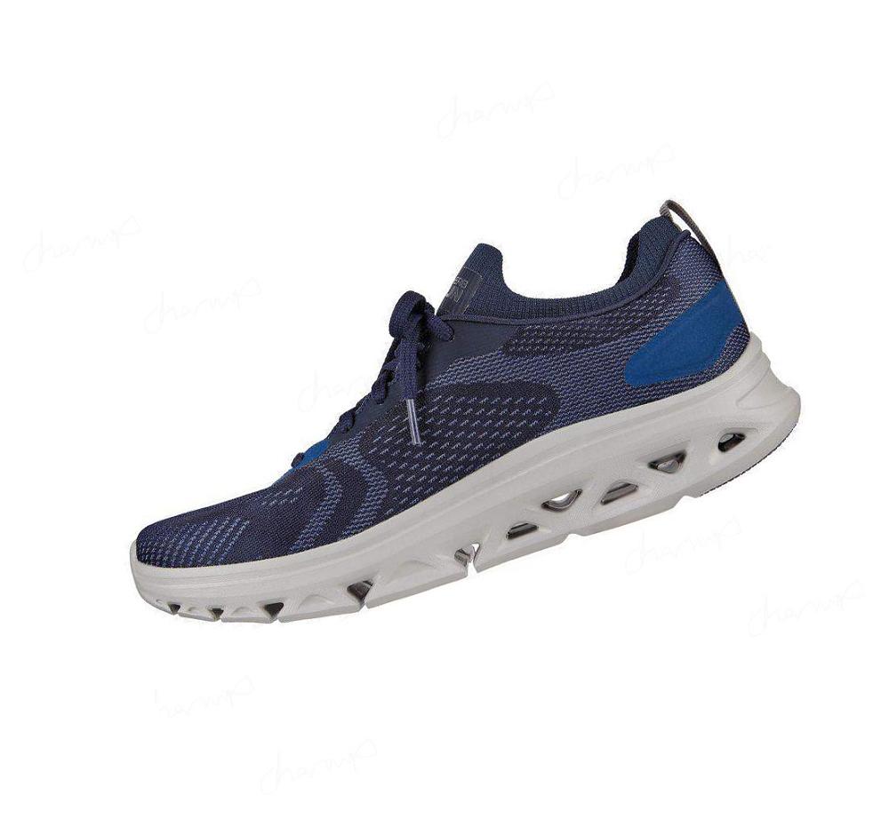 Zapatillas Deportivos Skechers GO RUN Glide-Step Flex - Radar Hombre Azul Marino | 6600B_AR