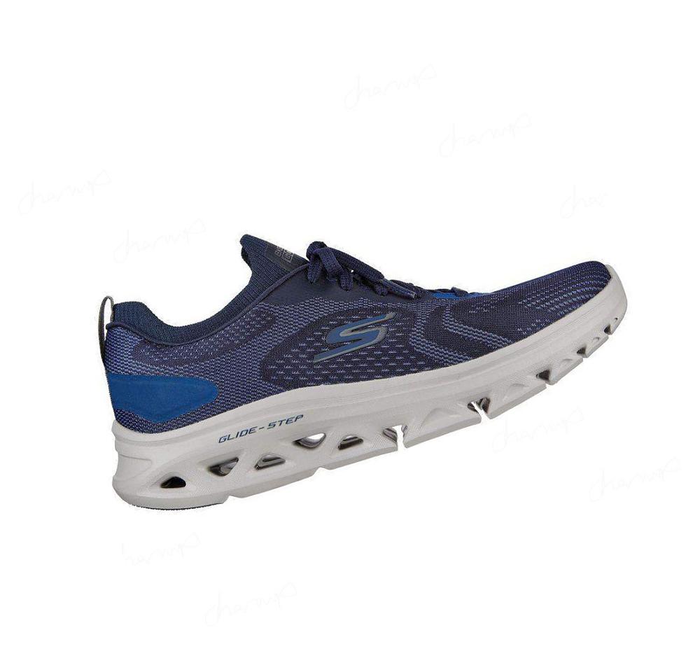 Zapatillas Deportivos Skechers GO RUN Glide-Step Flex - Radar Hombre Azul Marino | 6600B_AR