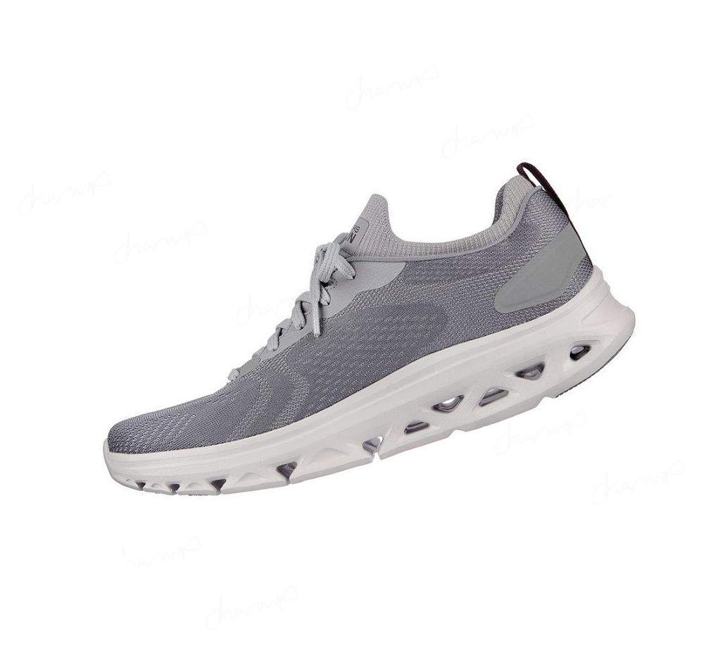 Zapatillas Deportivos Skechers GO RUN Glide-Step Flex - Radar Hombre Gris | 6612L_AR