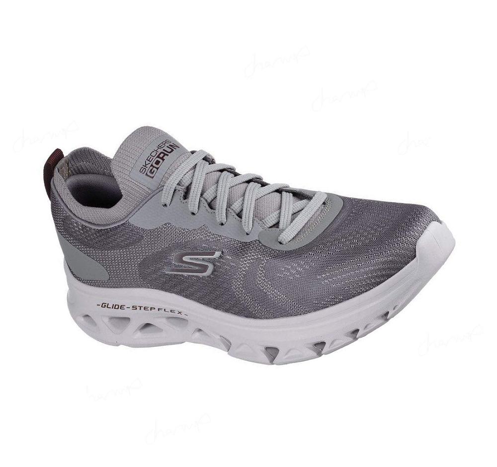 Zapatillas Deportivos Skechers GO RUN Glide-Step Flex - Radar Hombre Gris | 6612L_AR