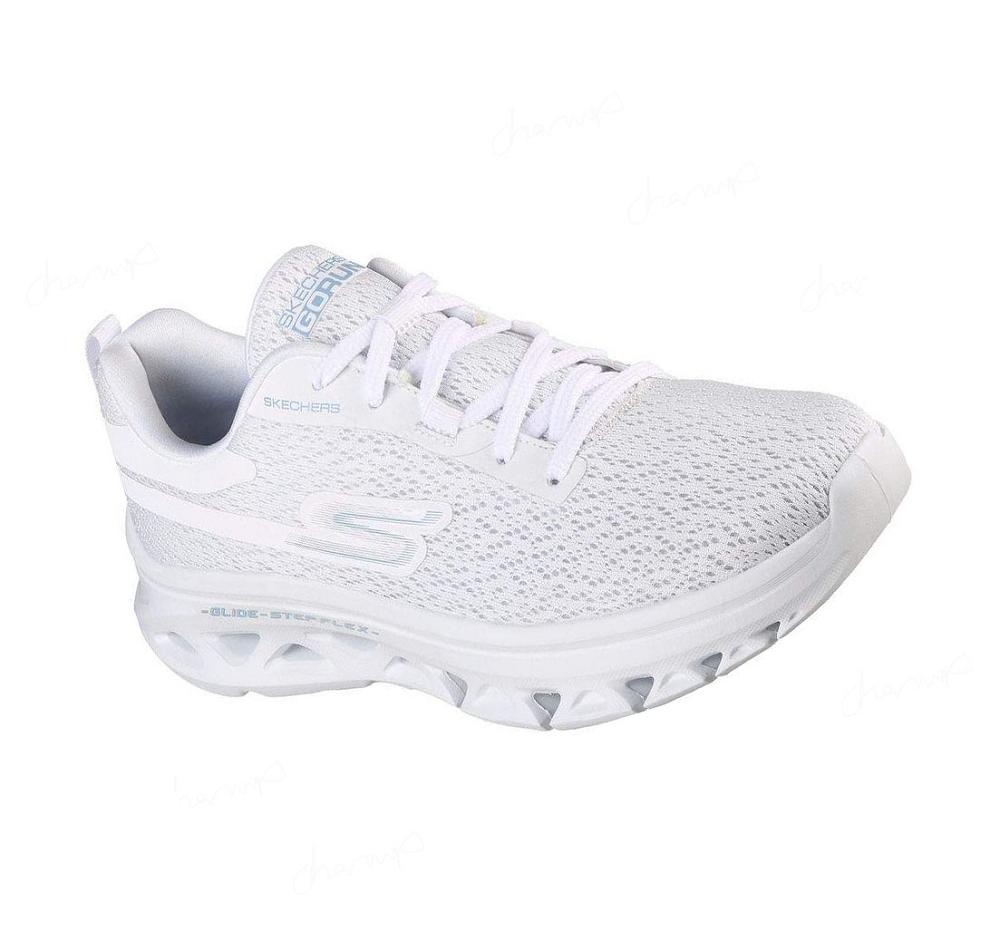 Zapatillas Deportivos Skechers GO RUN Glide-Step Flex Mujer Blancas | A3T3A_AR