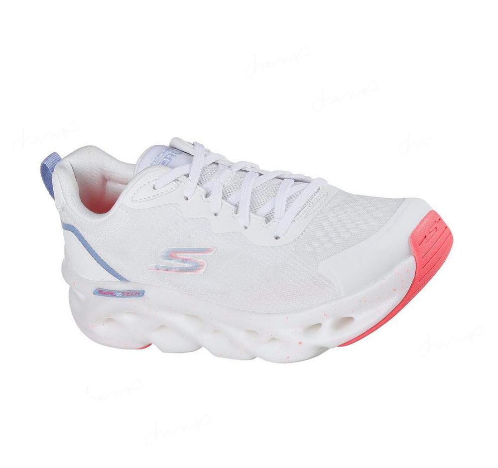 Zapatillas Deportivos Skechers GO RUN Swirl Tech - Outbreak Mujer Blancas Negras | AAA8W_AR