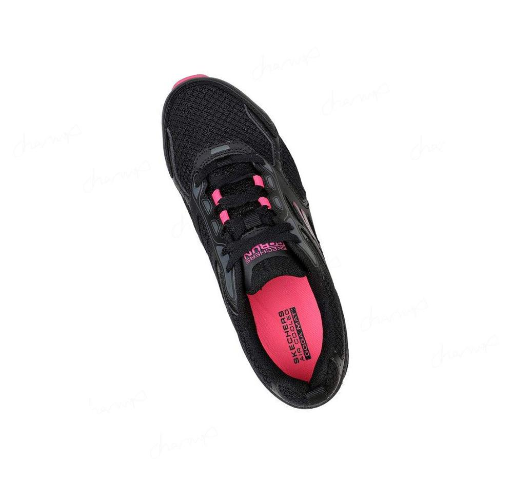 Zapatillas Deportivos Skechers GOrun Consistent Mujer Negras Rosas | 8022L_AR