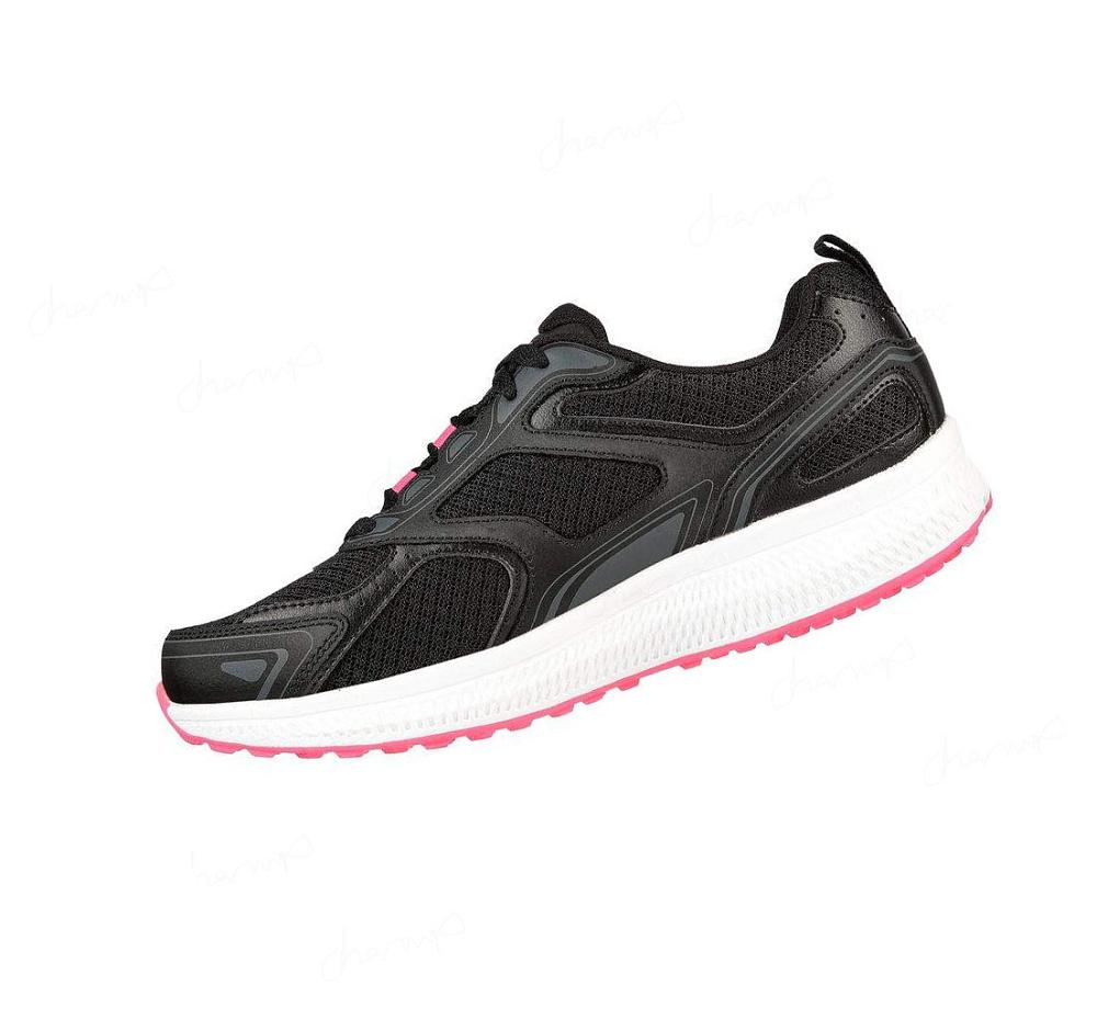 Zapatillas Deportivos Skechers GOrun Consistent Mujer Negras Rosas | 8022L_AR