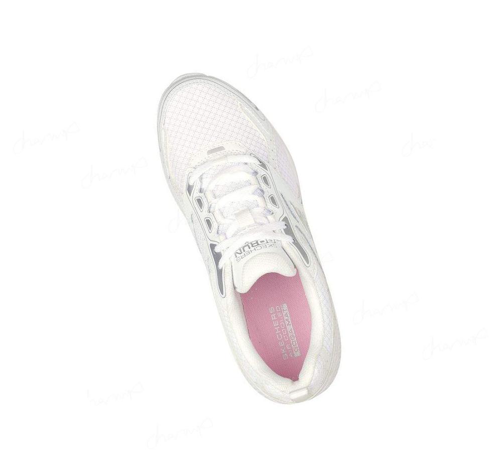 Zapatillas Deportivos Skechers GOrun Consistent Mujer Blancas Plateadas | 80AAS_AR