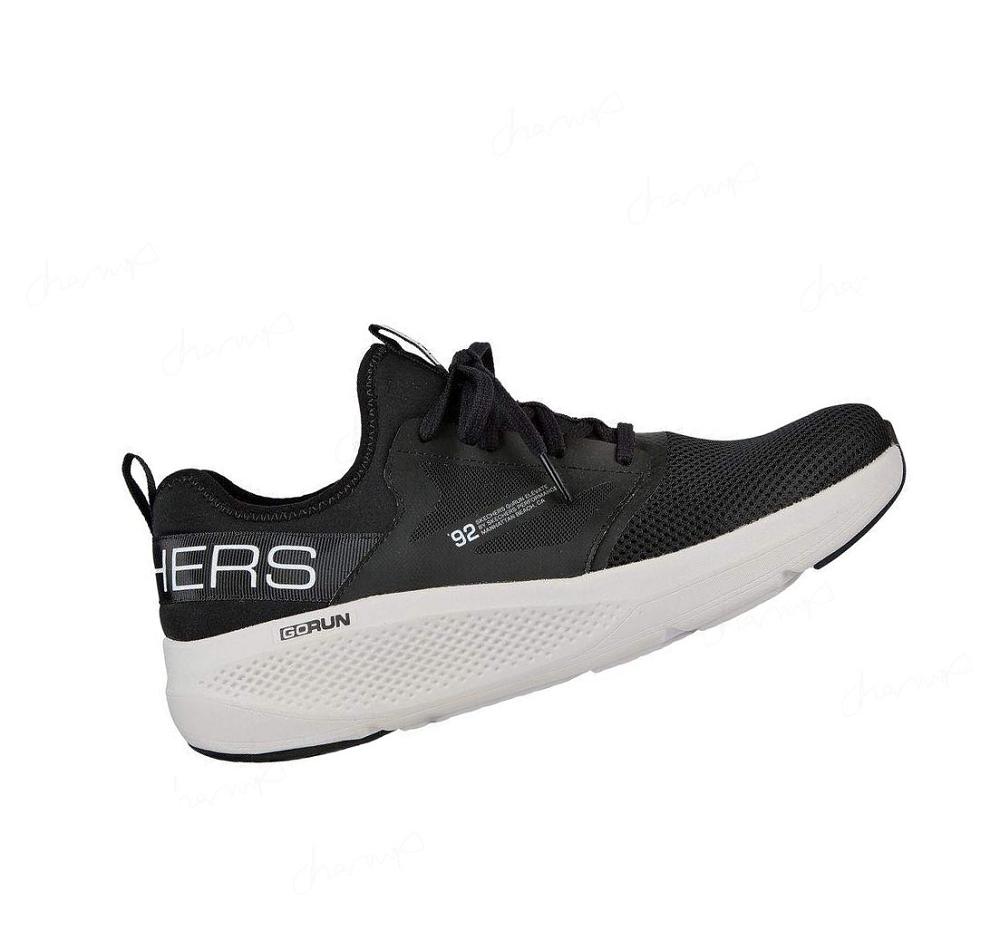 Zapatillas Deportivos Skechers GOrun Elevate - Ultimate Valor Hombre Negras Blancas | AA8TB_AR