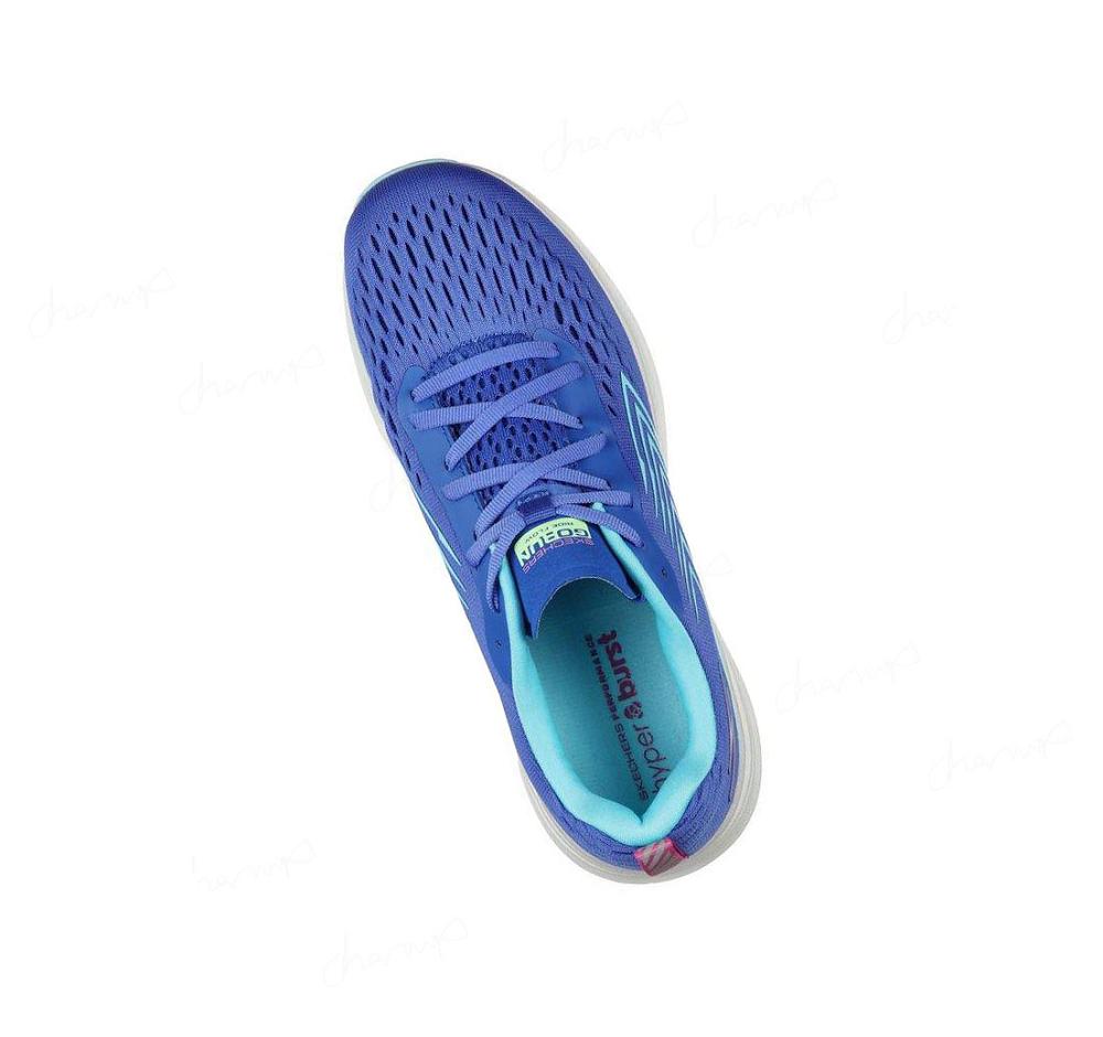 Zapatillas Deportivos Skechers GOrun Ride Flow Mujer Azules Turquesa | 5A85Q_AR