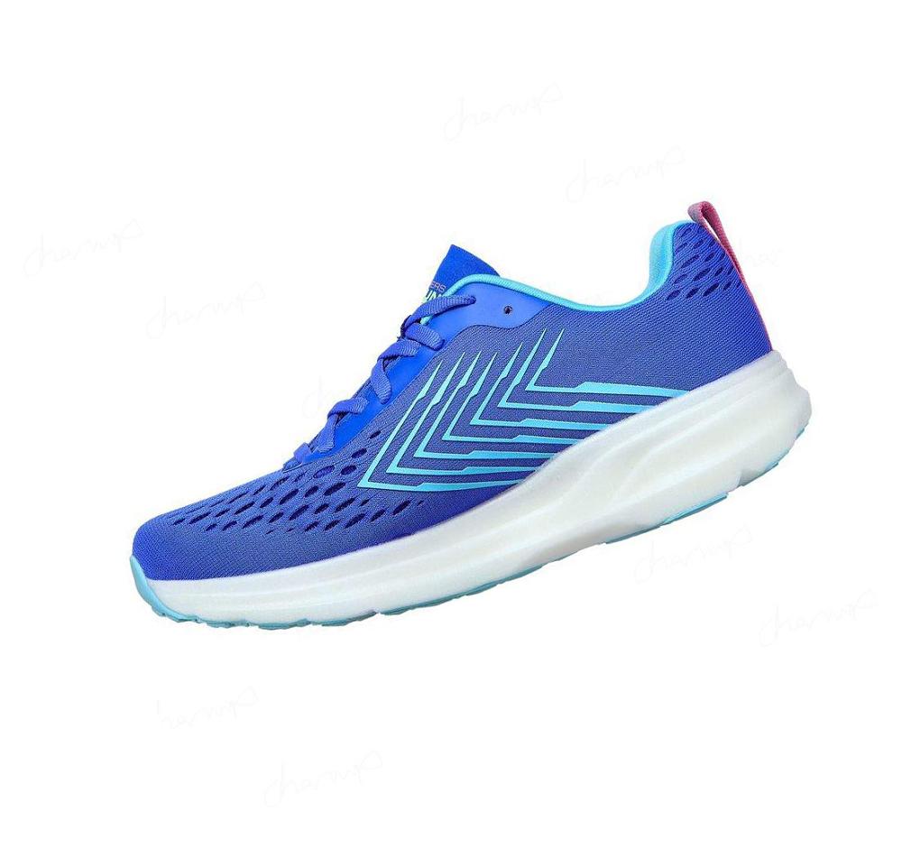 Zapatillas Deportivos Skechers GOrun Ride Flow Mujer Azules Turquesa | 5A85Q_AR