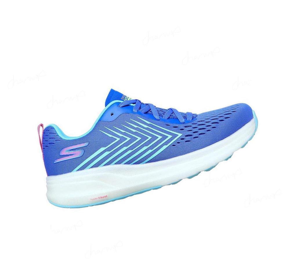 Zapatillas Deportivos Skechers GOrun Ride Flow Mujer Azules Turquesa | 5A85Q_AR