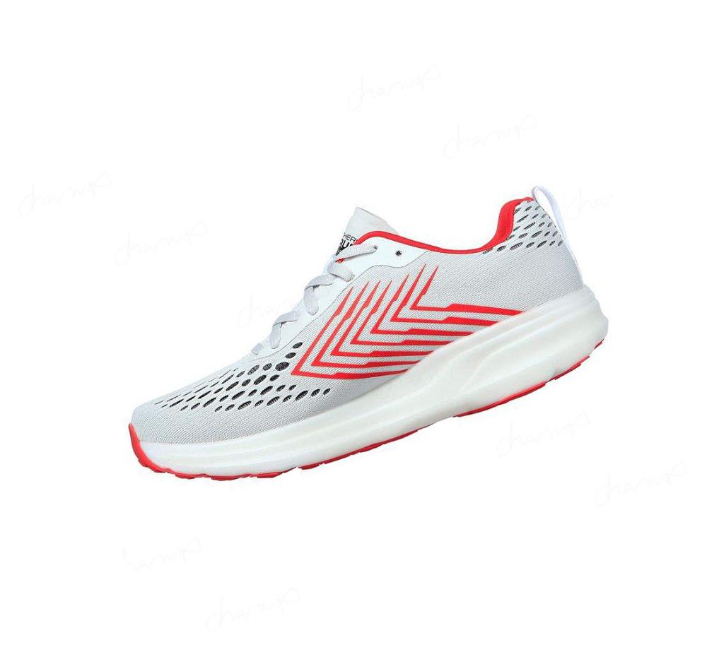 Zapatillas Deportivos Skechers GOrun Ride Flow Hombre Gris Rojas | AT1AL_AR