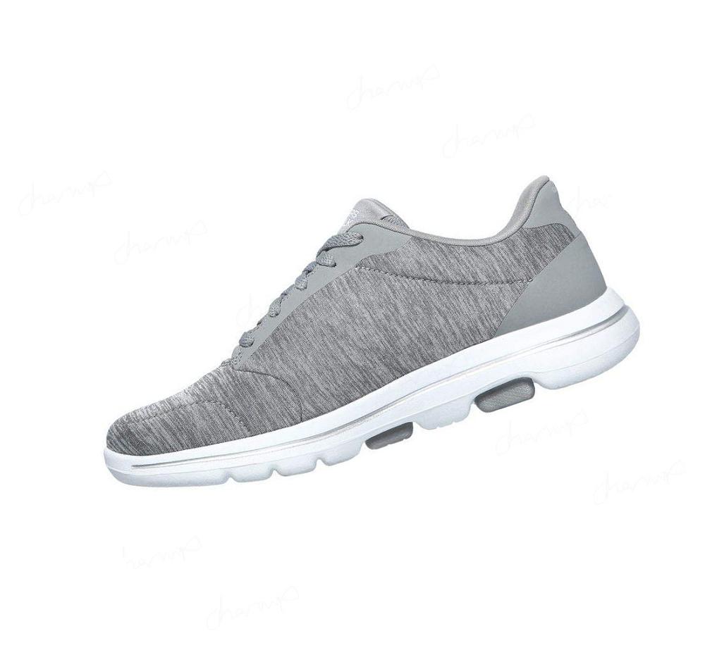 Zapatillas Deportivos Skechers GOwalk 5 - True Mujer Gris | A635A_AR