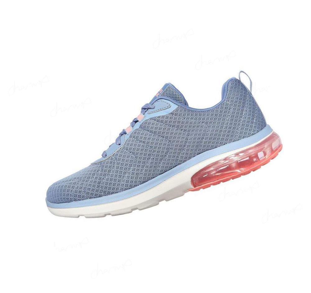 Zapatillas Deportivos Skechers GOwalk Air 2.0 - Dynamic Virtue Mujer Azules Rosas | T99TB_AR