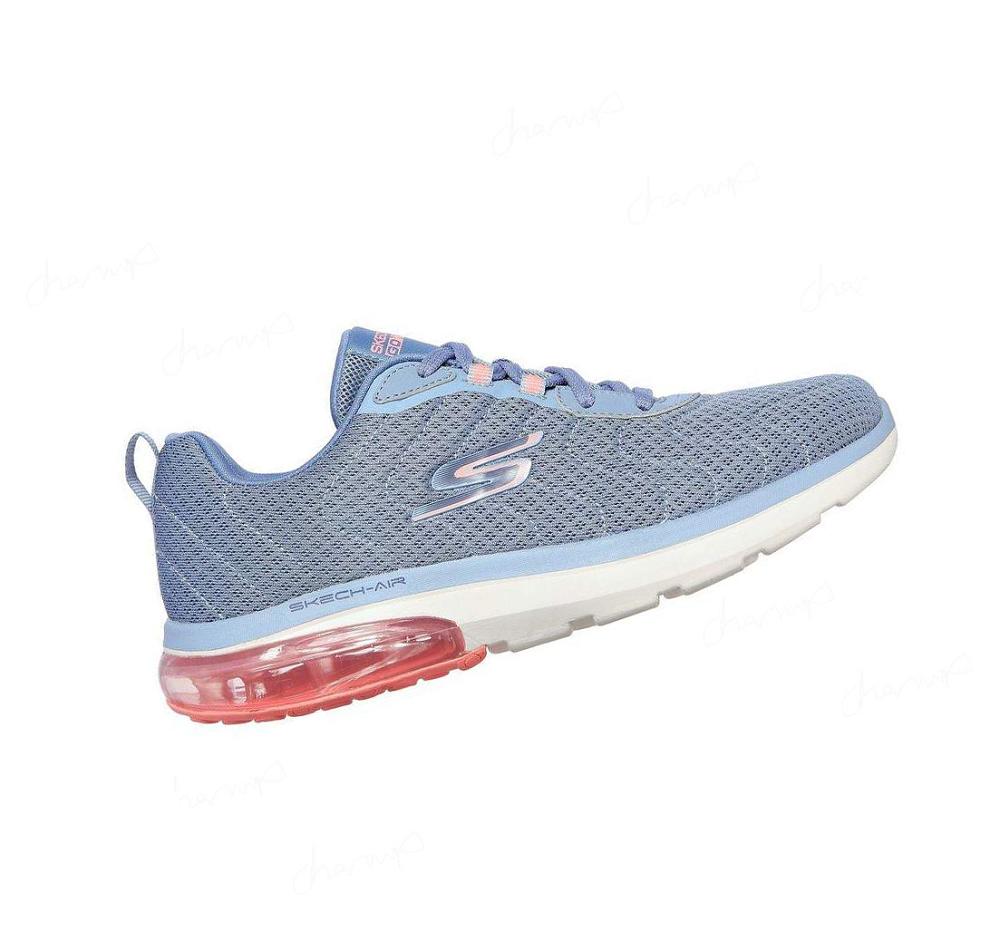 Zapatillas Deportivos Skechers GOwalk Air 2.0 - Dynamic Virtue Mujer Azules Rosas | T99TB_AR