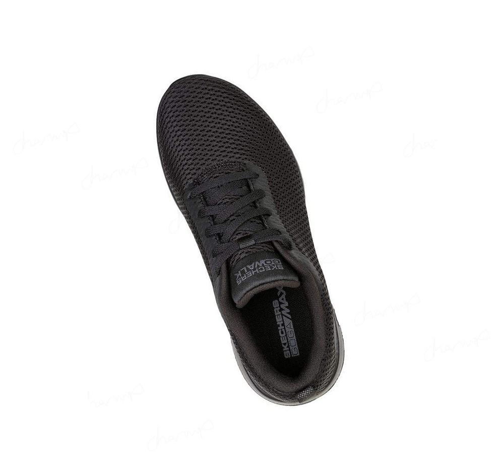 Zapatillas Deportivos Skechers GOwalk Joy - Paradise Mujer Negras | 68233_AR