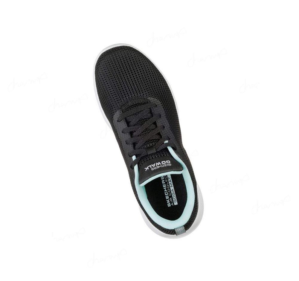 Zapatillas Deportivos Skechers GOwalk Joy - Upturn Mujer Negras | 68A8S_AR