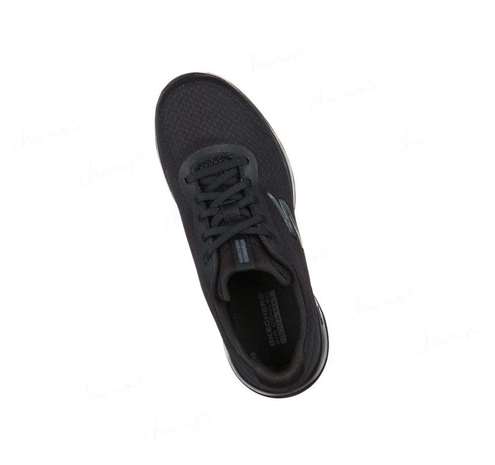 Zapatillas Deportivos Skechers GOwalk Joy - Ecstatic Mujer Negras | A585X_AR