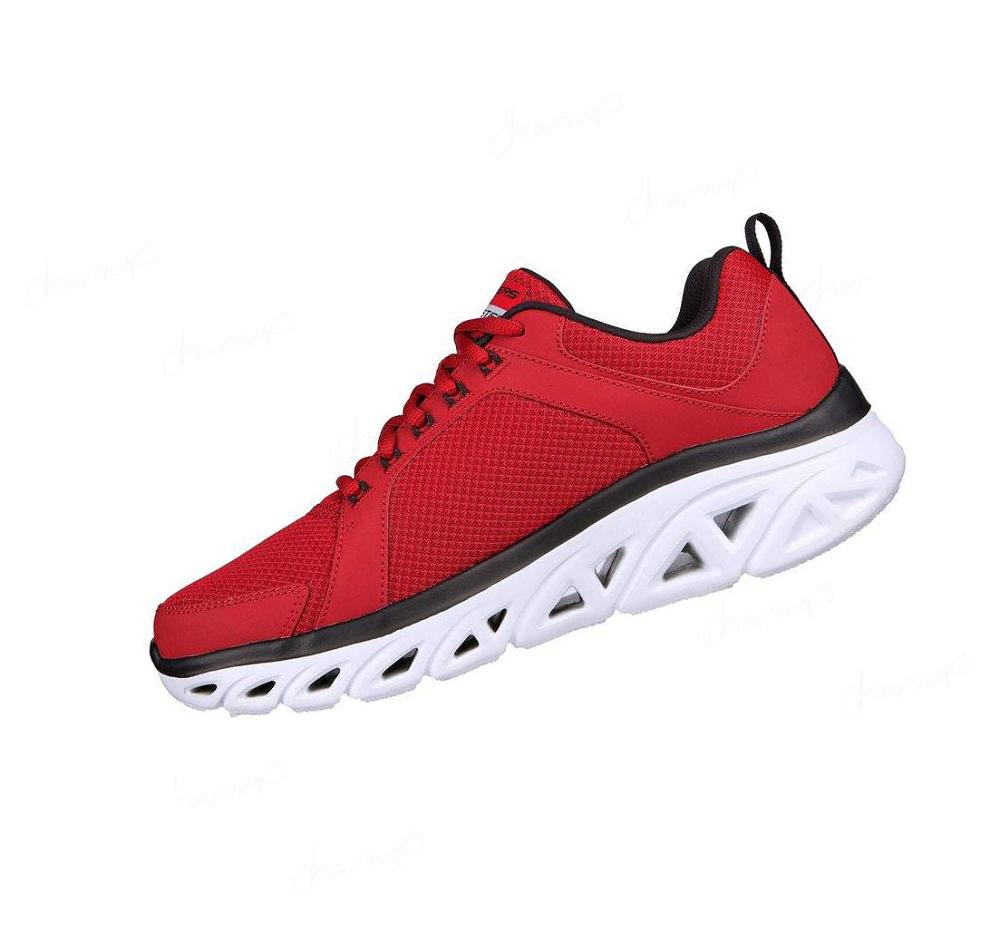 Zapatillas Deportivos Skechers Glide-Step Deporte - New Approach Hombre Rojas Negras | 5189B_AR