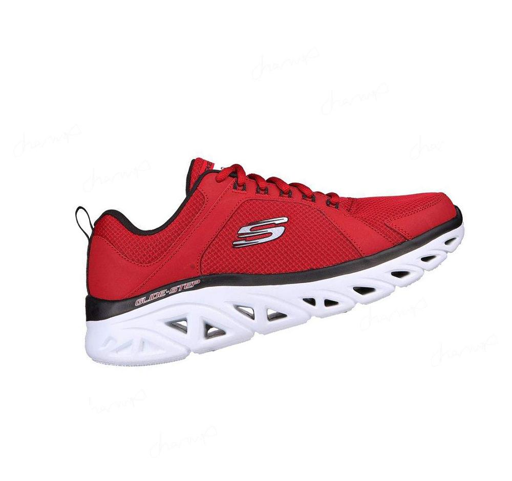 Zapatillas Deportivos Skechers Glide-Step Deporte - New Approach Hombre Rojas Negras | 5189B_AR