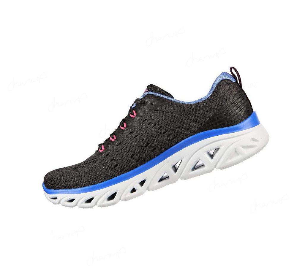 Zapatillas Deportivos Skechers Glide-Step Deporte - Fresh Charm Mujer Negras | A0T3E_AR