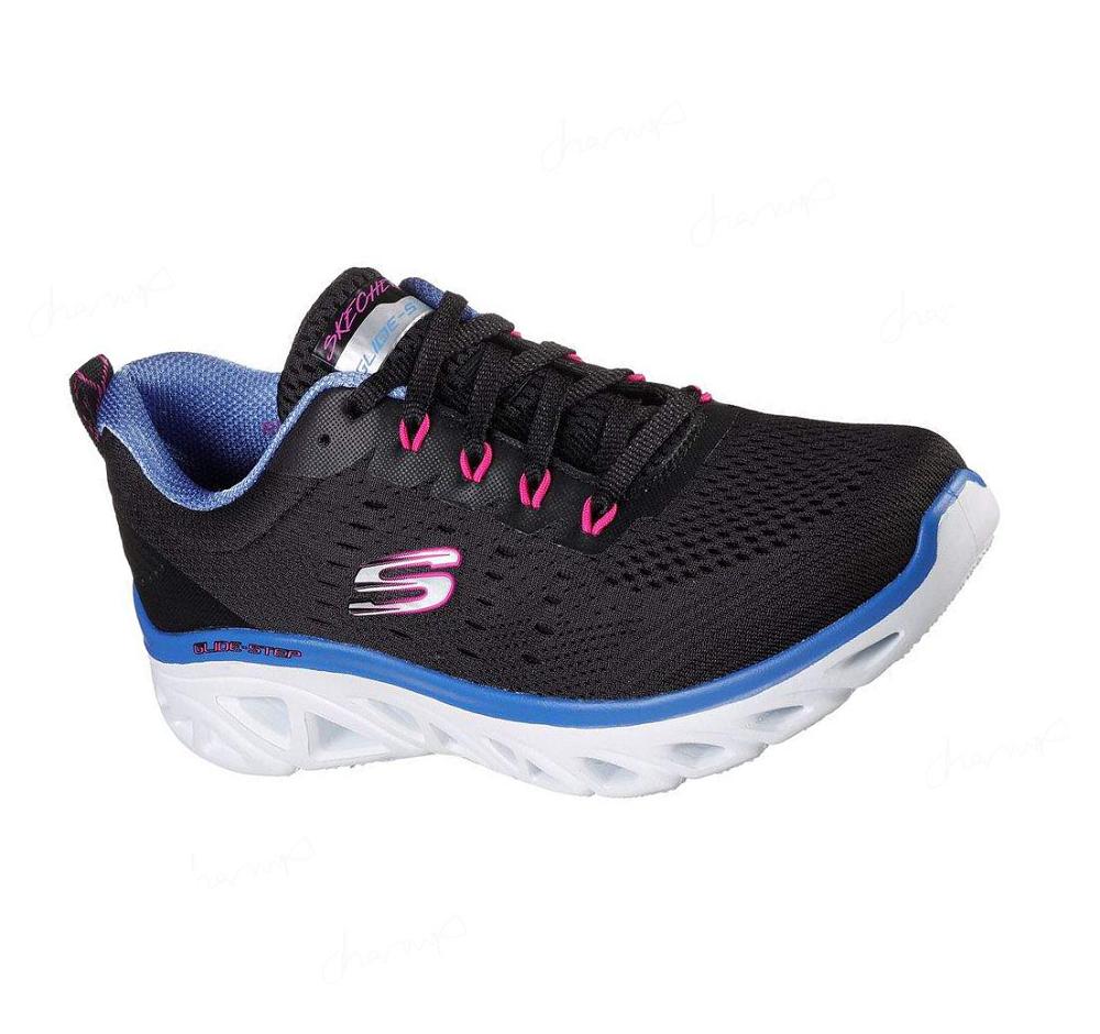 Zapatillas Deportivos Skechers Glide-Step Deporte - Fresh Charm Mujer Negras | A0T3E_AR