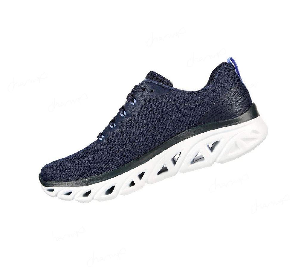 Zapatillas Deportivos Skechers Glide-Step Deporte - New Facets Mujer Azul Marino | A198L_AR