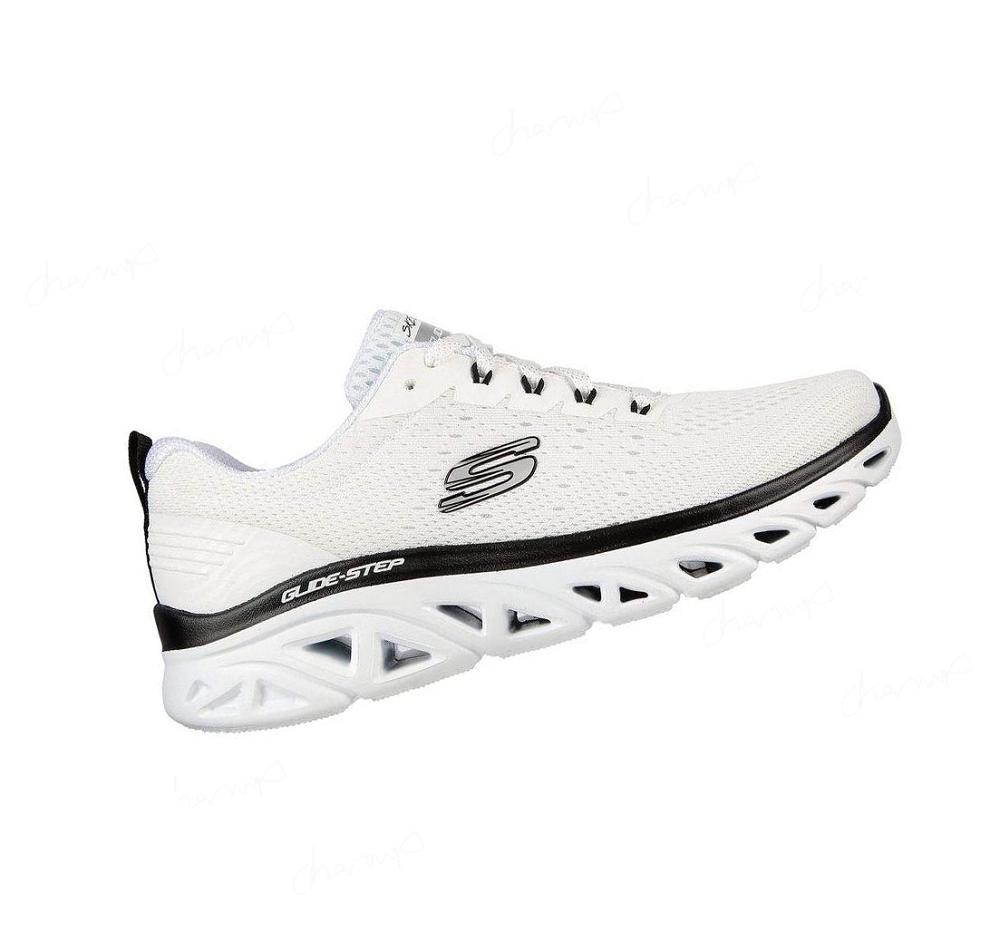 Zapatillas Deportivos Skechers Glide-Step Deporte - New Facets Mujer Blancas Negras | A2A80_AR