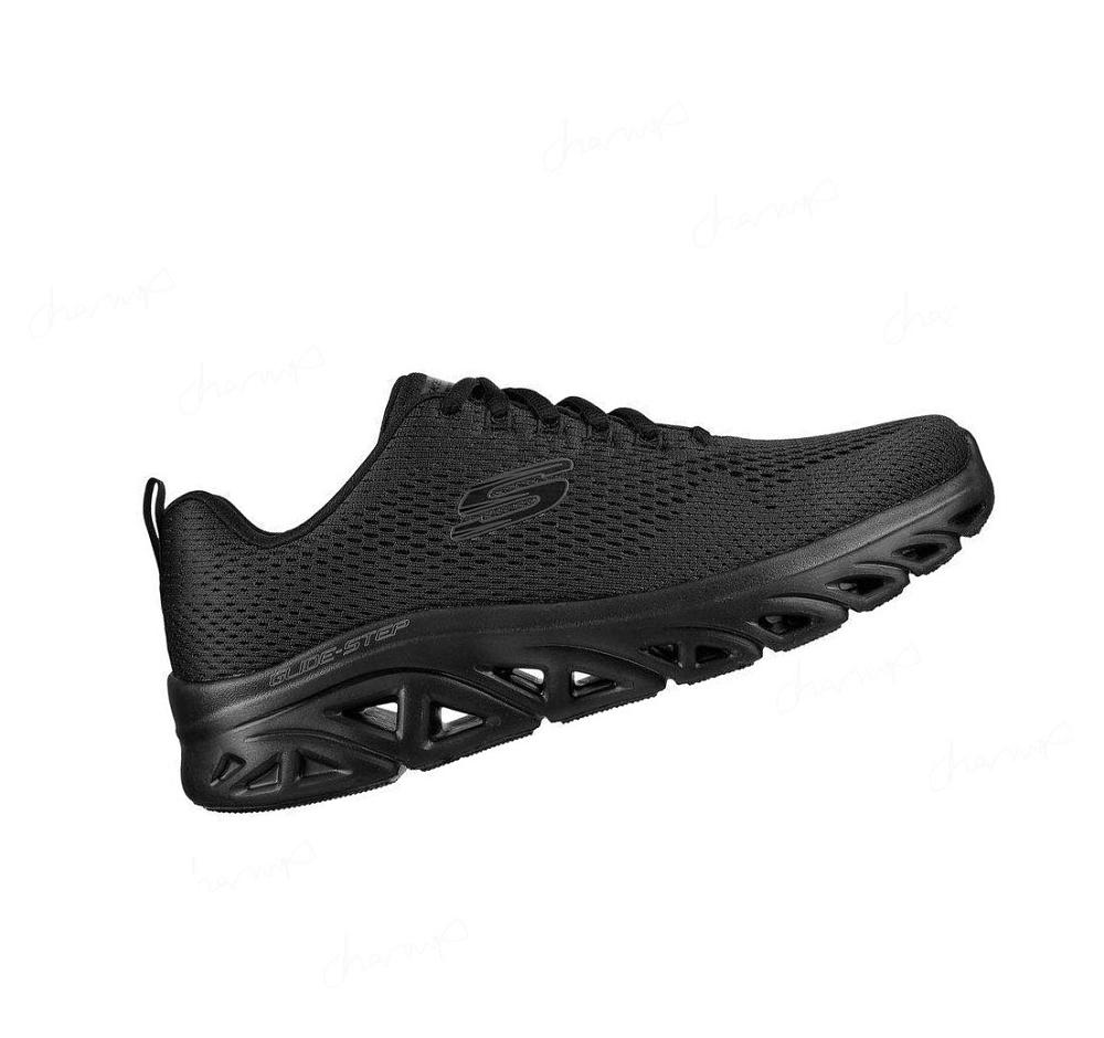 Zapatillas Deportivos Skechers Glide-Step Deporte - Wave Heat Hombre Negras | A91AA_AR