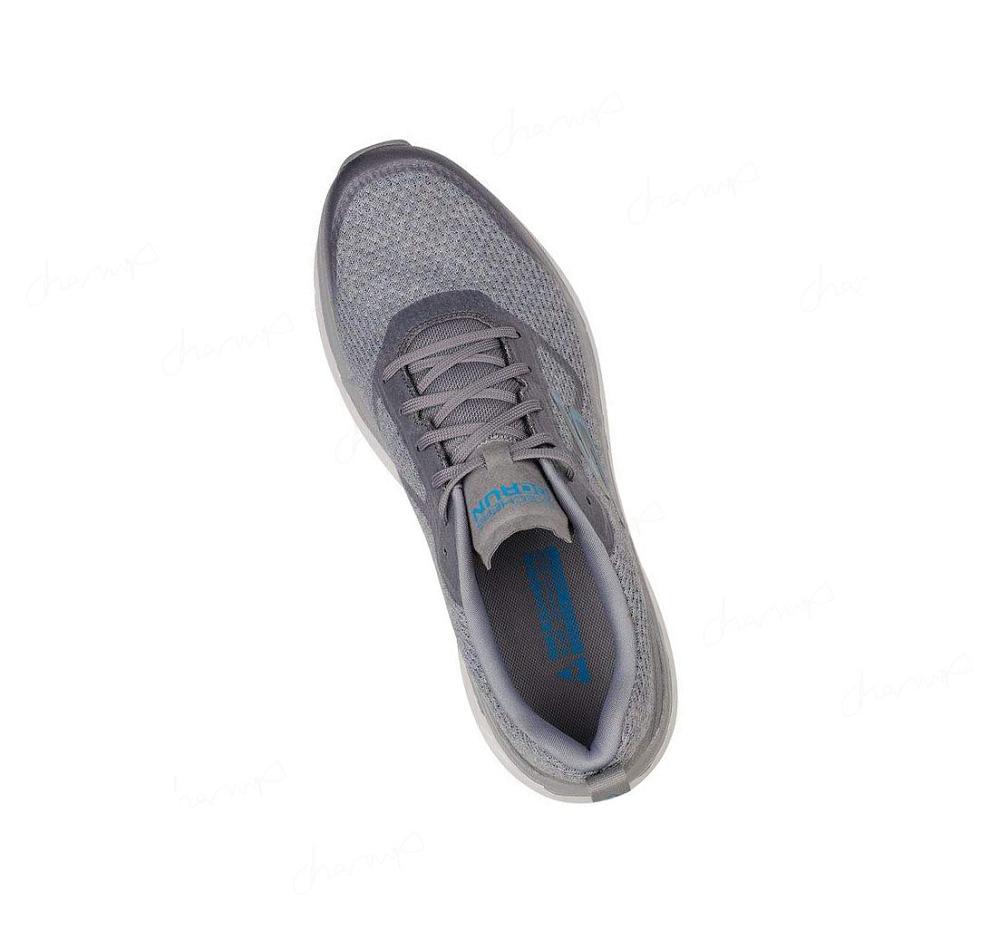 Zapatillas Deportivos Skechers Max Cushioning Premier - Your Planet Hombre Gris Azules | 633TE_AR