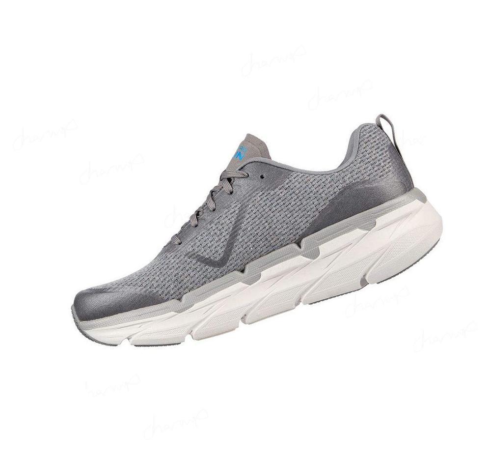 Zapatillas Deportivos Skechers Max Cushioning Premier - Your Planet Hombre Gris Azules | 633TE_AR