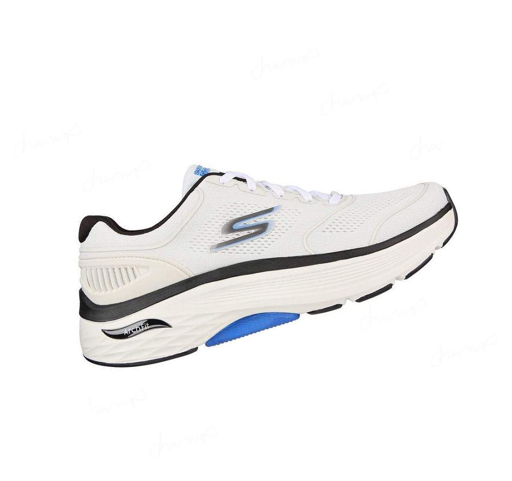 Zapatillas Deportivos Skechers Max Cushioning Arch Fit - Switchboard Hombre Negras Azules | 6350L_AR