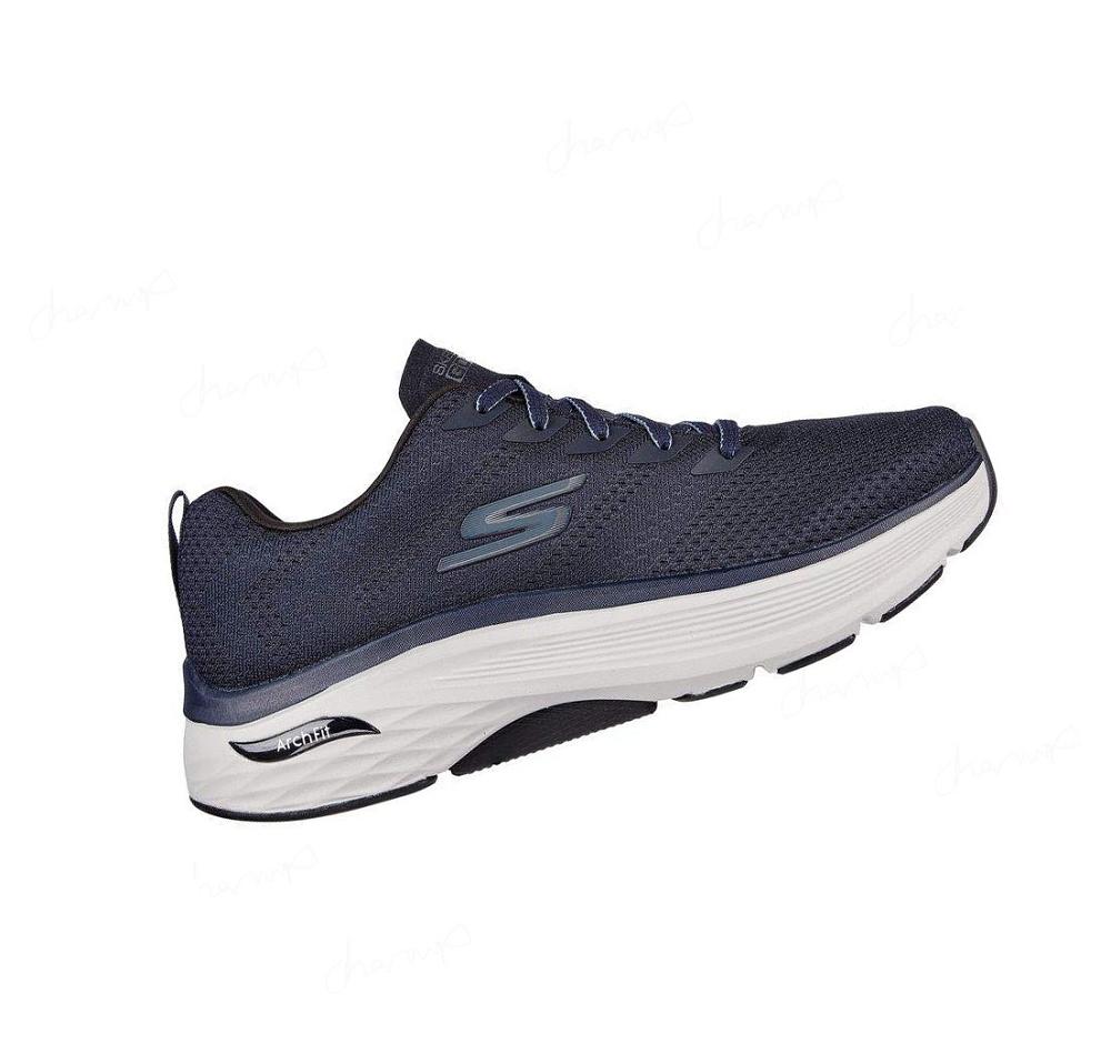 Zapatillas Deportivos Skechers Max Cushioning Arch Fit - Unifier Hombre Azul Marino | 63T50_AR