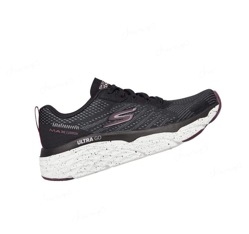 Zapatillas Deportivos Skechers Max Cushioning Elite - Limitless Intensity Mujer Negras Blancas | 6859G_AR