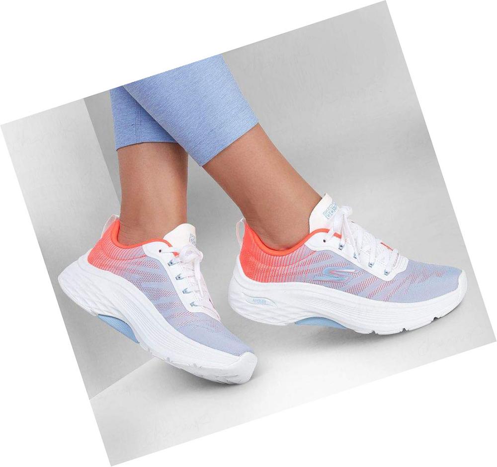 Zapatillas Deportivos Skechers Max Cushioning Arch Fit - Delphi Mujer Blancas Multicolor | 6898L_AR