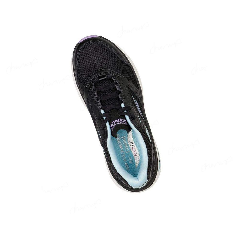 Zapatillas Deportivos Skechers Max Cushioning Arch Fit - Fast Dash Mujer Negras | 6923A_AR