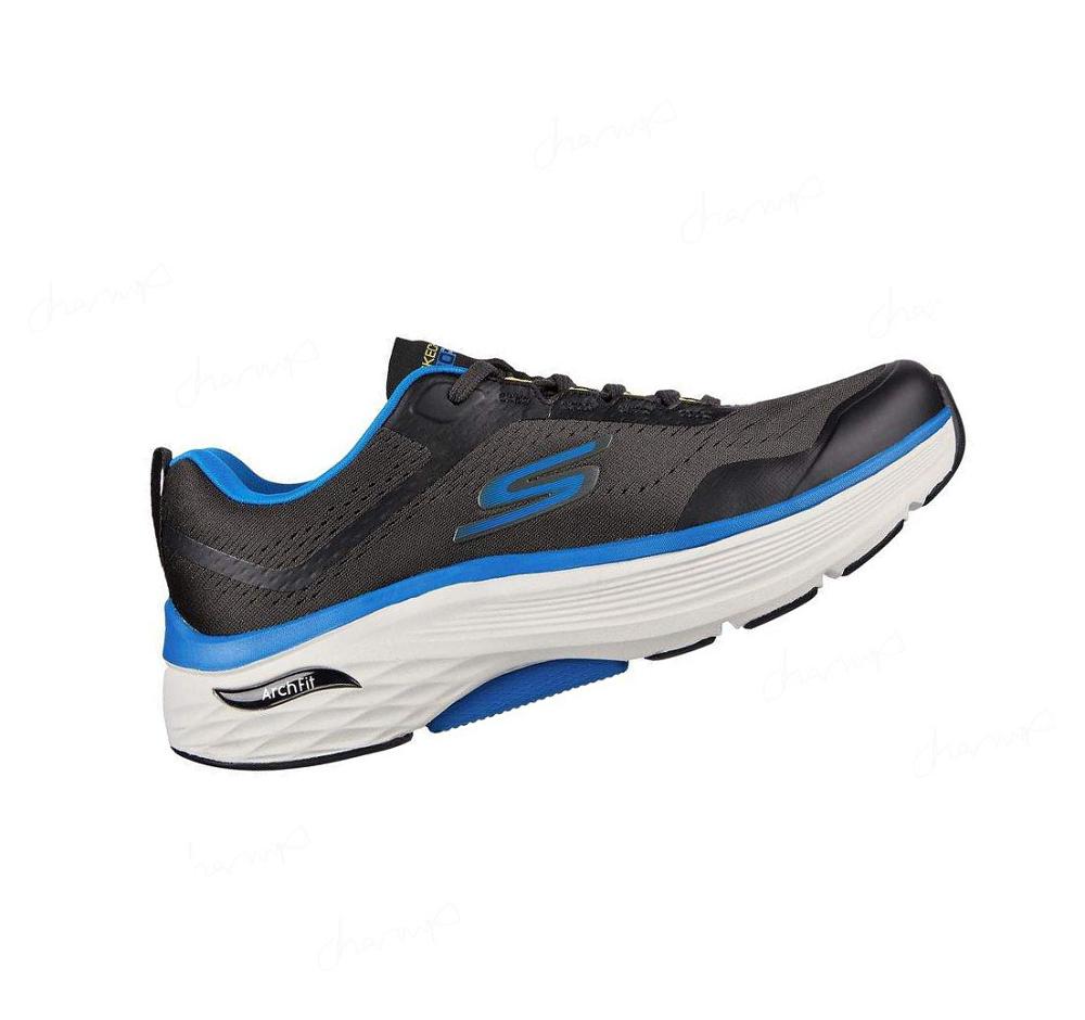 Zapatillas Deportivos Skechers Max Cushioning Arch Fit Hombre Negras Azules | 6A25P_AR