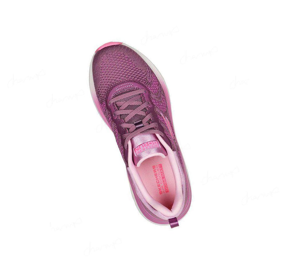 Zapatillas Deportivos Skechers Max Cushioning Delta Mujer Moradas Rosas | T098A_AR