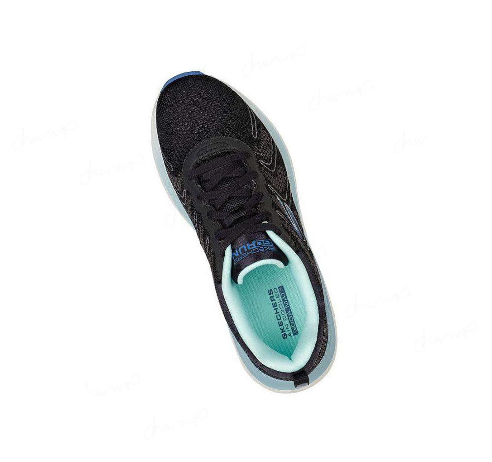 Zapatillas Deportivos Skechers Max Cushioning Delta Mujer Negras Azules | T0A8K_AR