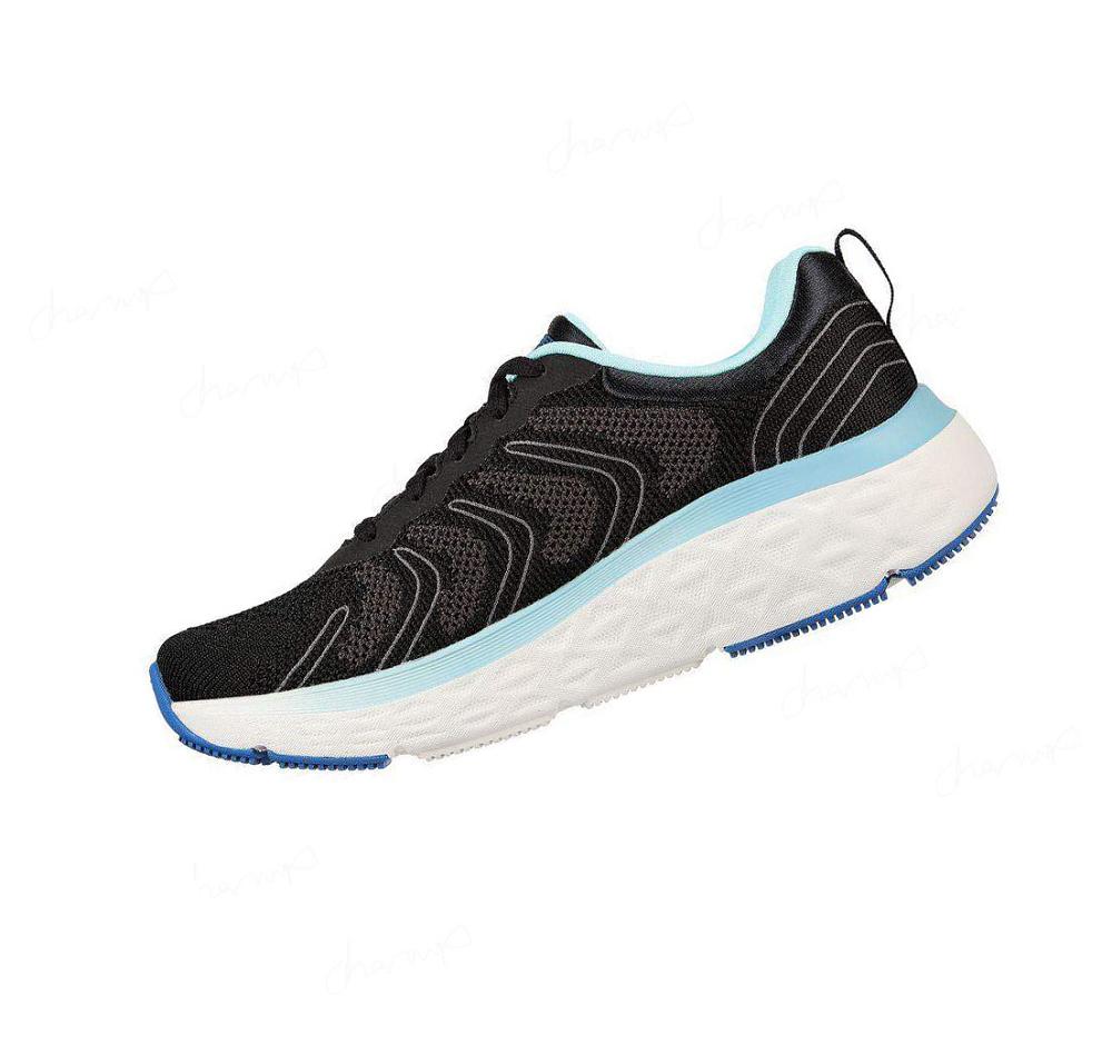 Zapatillas Deportivos Skechers Max Cushioning Delta Mujer Negras Azules | T0A8K_AR