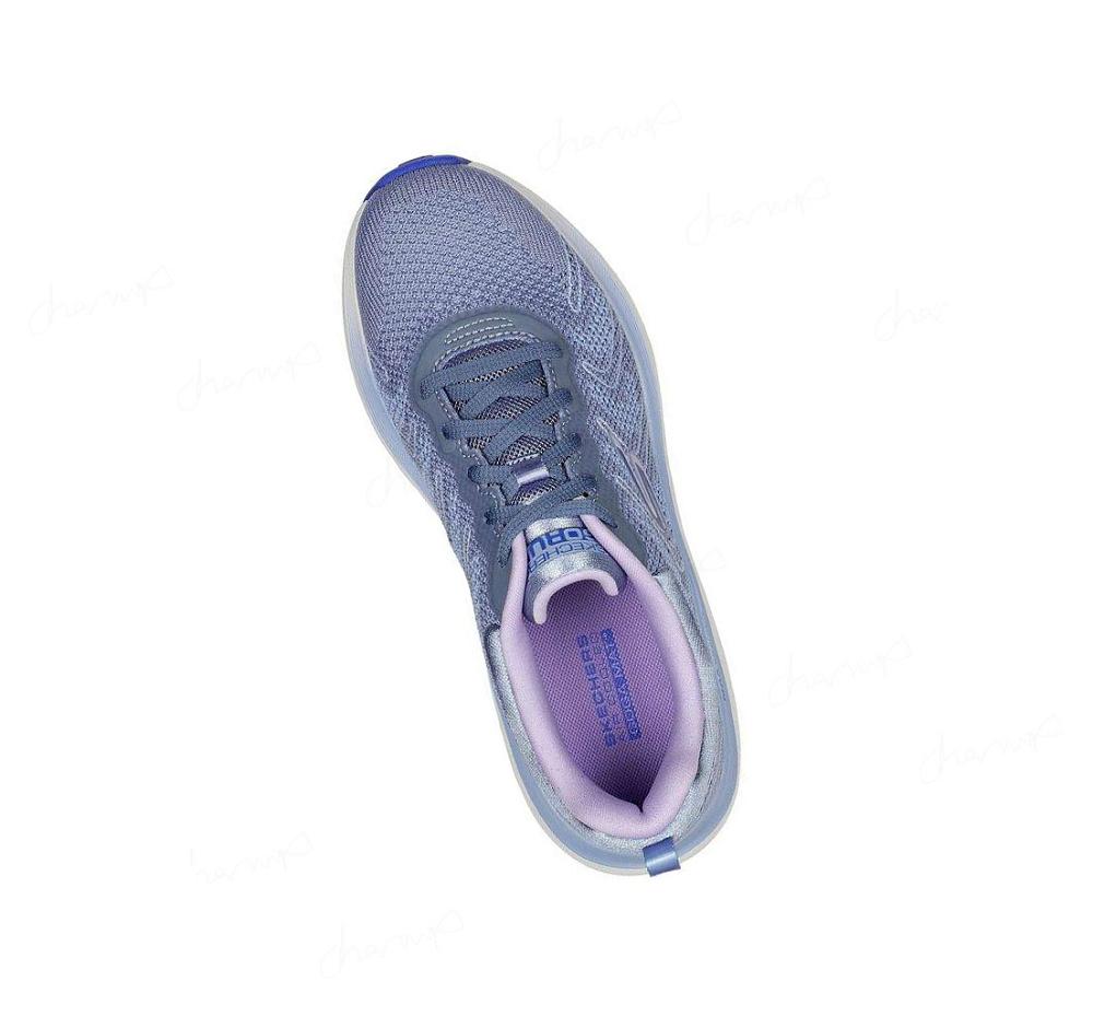 Zapatillas Deportivos Skechers Max Cushioning Delta Mujer Azules Lavanda | T0T30_AR