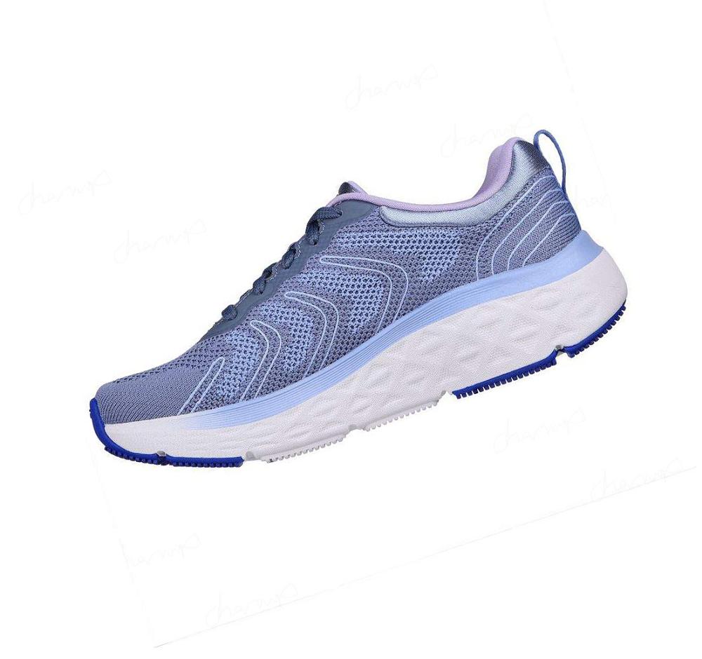 Zapatillas Deportivos Skechers Max Cushioning Delta Mujer Azules Lavanda | T0T30_AR