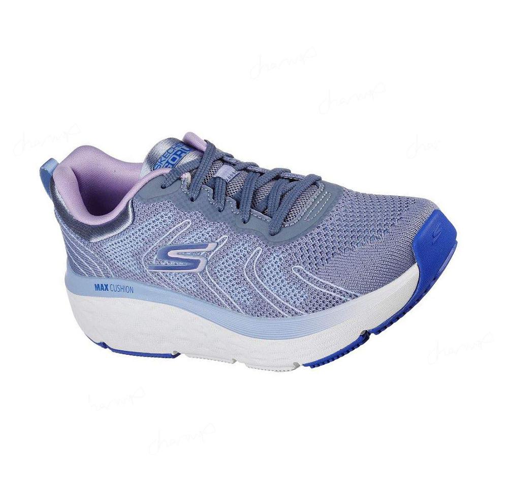 Zapatillas Deportivos Skechers Max Cushioning Delta Mujer Azules Lavanda | T0T30_AR