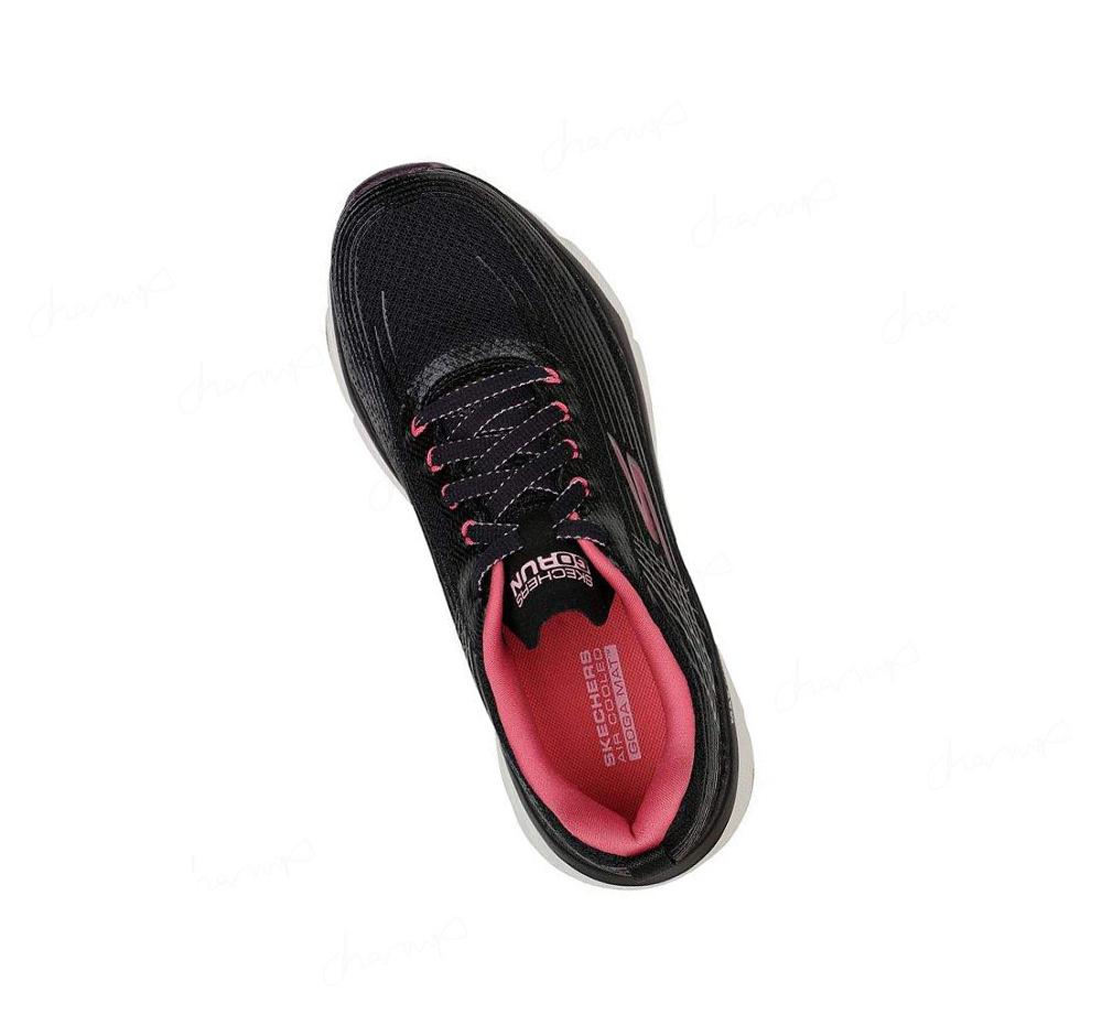 Zapatillas Deportivos Skechers Max Cushioning Elite - Alekos Mujer Negras Rosas | T123Q_AR